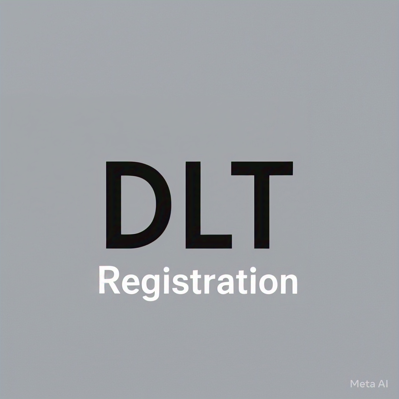DLT Registration process