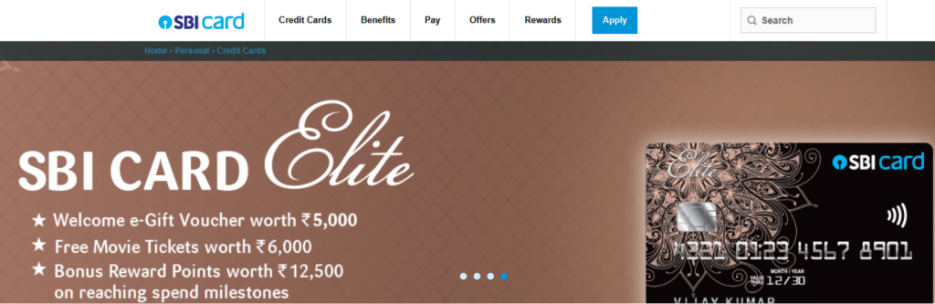 sbi rupay credit card