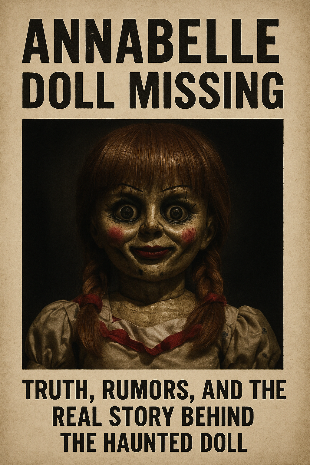 annabelle doll missing