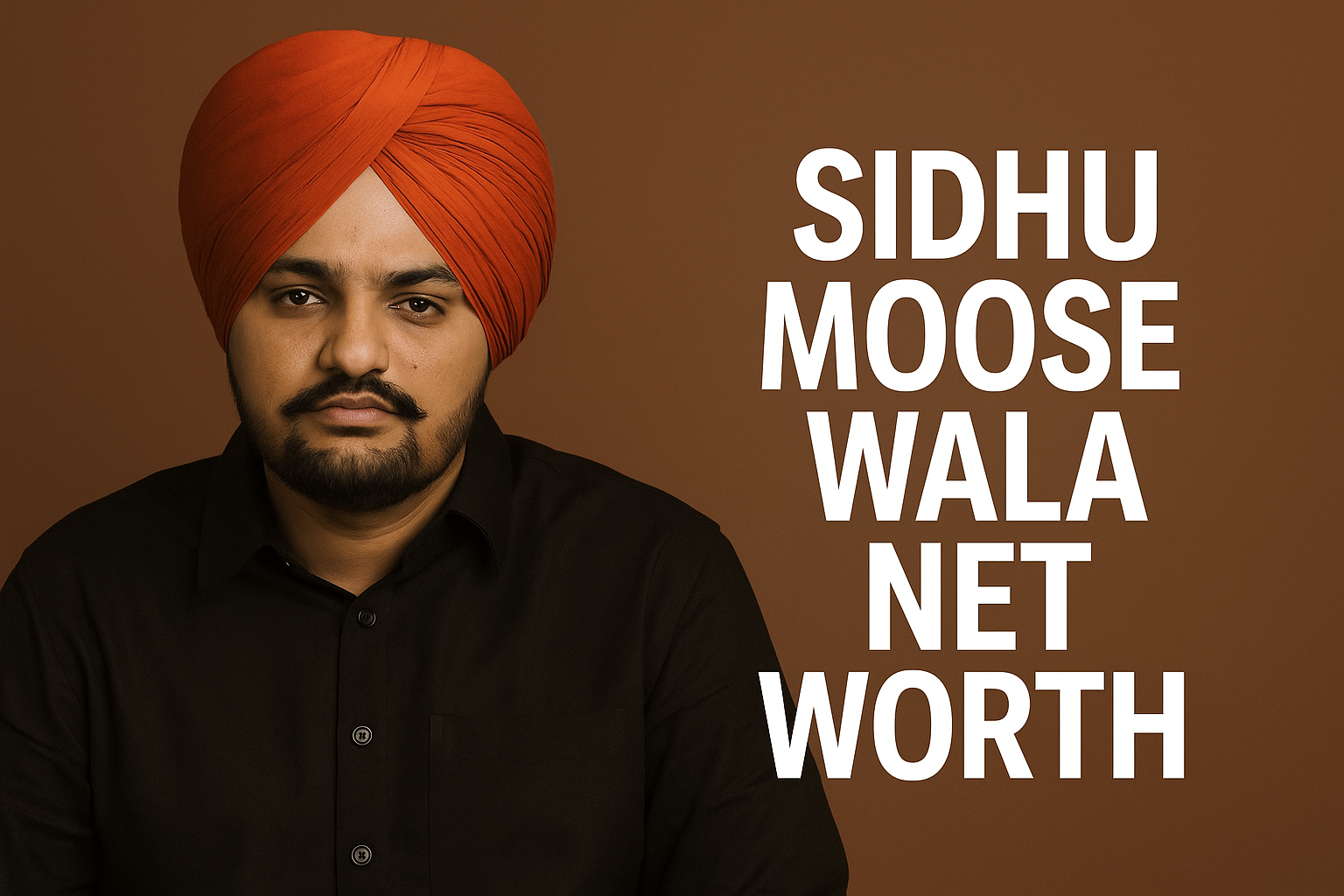 Sidhu Moose Wala Net Worth