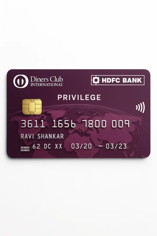 HDFC Diners Club Privilege Credit Card